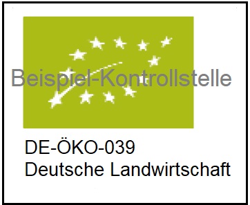 EU Logo mit individueller Beschriftung