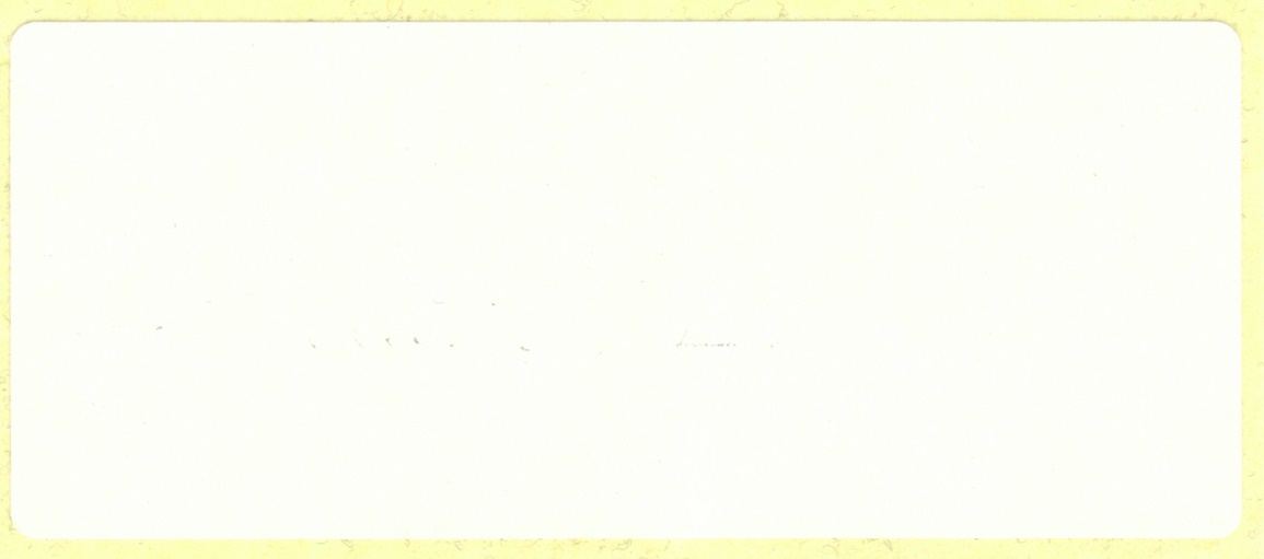 Rechteckig.Klebe-Etikett 9,5 x 4 cm weiß, zur indiviuellen Beschriftung