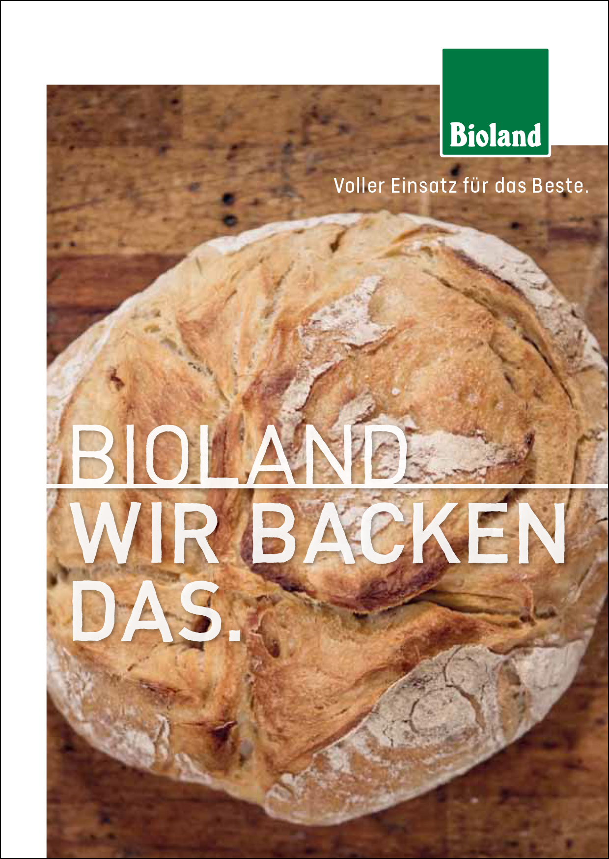 Bäckerei-Broschüre "Bioland - Wir backen das" 40 Stück